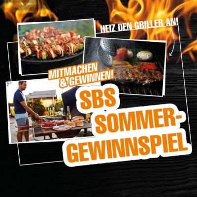 Schick uns dein schönstes Foto von dir beim Grillen und gewinne5 x 100 € SBS-Schecks zum Einlösen in deiner SBS-Metzgerei!
 
Und so...