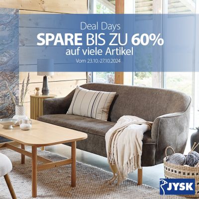 23.10.-27.10.2024
Jetzt großartige Deal Days-Angebote bei JYSK entdecken und bis zu 60% sparen!!!!!
 
 
 
          ...